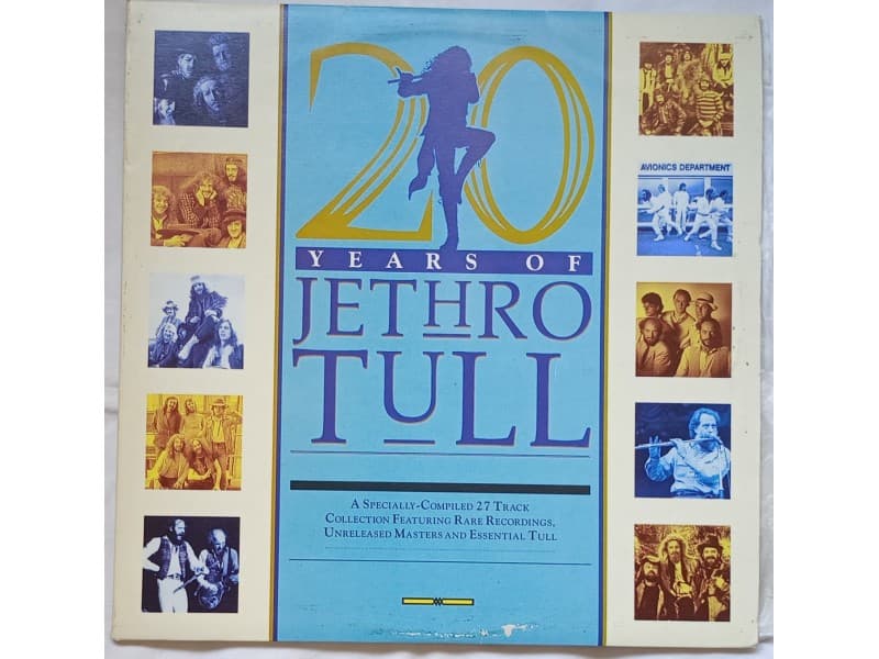 JETHRO TULL — 2LP 20 YEARS OF JETHRO TULL