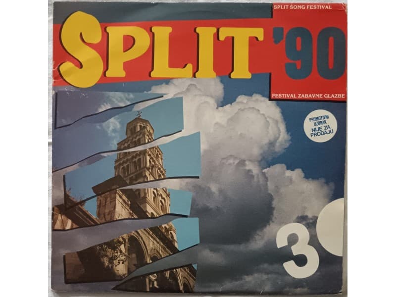 VARIOUS — 2LP SPLIT `90 Festival zabavne glazbe
