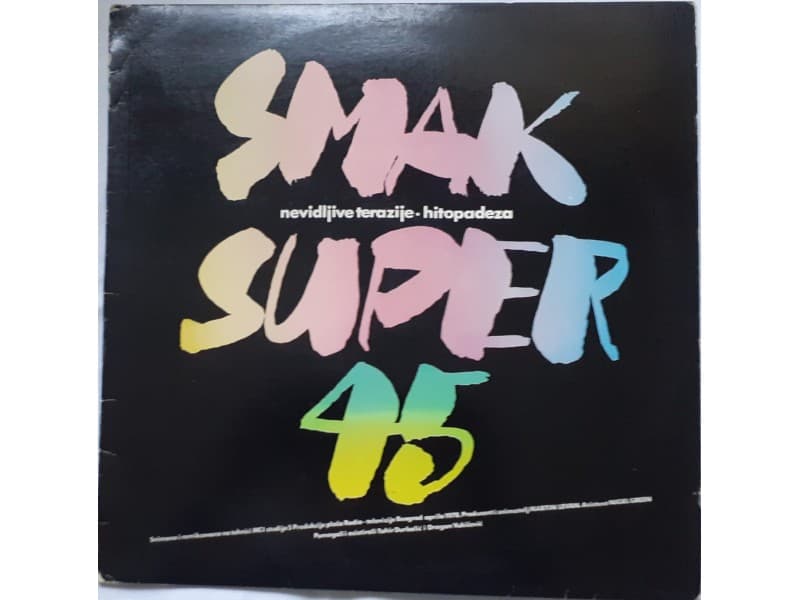 SMAK — NEVIDLJIVE TERAZIJE