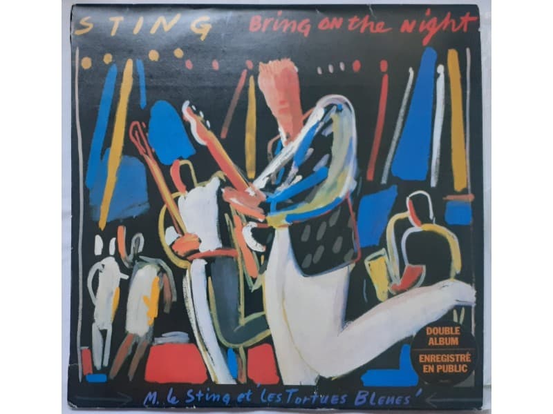 STING — 2LP BRING ON THE NIGHT ( Mint!!!)