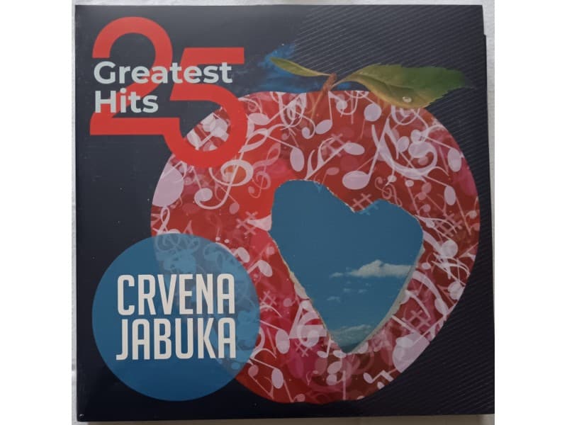 CRVENA JABUKA — 2LP 25 Greatest Hits ( Novo !!! )