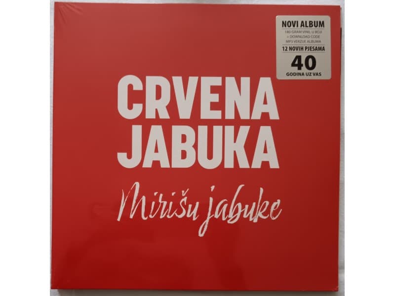 CRVENA JABUKA — MIRISU JABUKE ( Novo !!! )