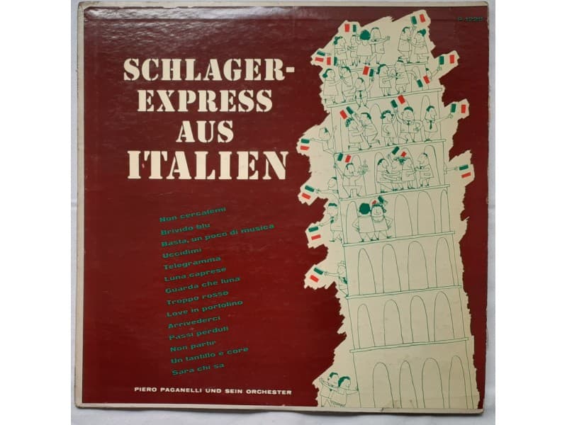 Piero Paganelli &;; Orchester — Schlagerexpress Italien