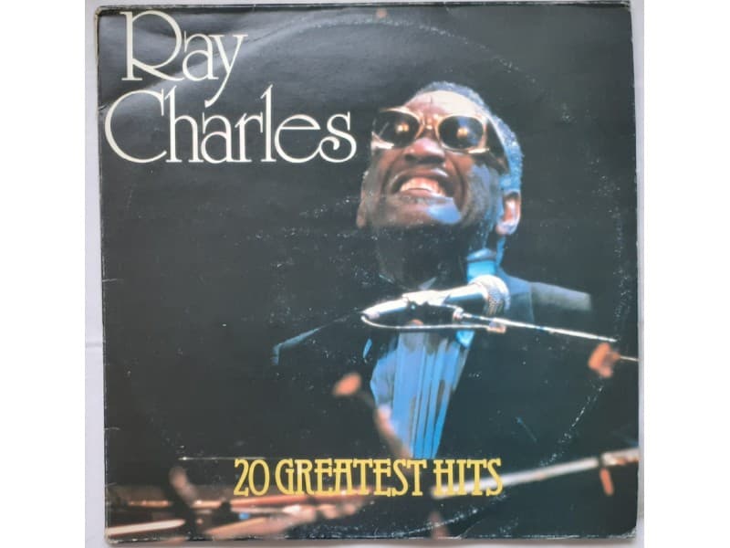 RAY CHARLES — 2LP 20 GREATEST HITS