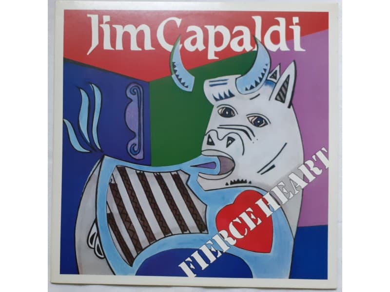 JIM CAPALDI — FIERCE HEART ( Japan Press )