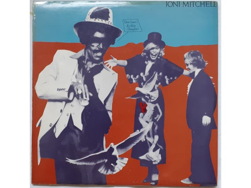 JONI MITCHELL — 2LP Don Juan`s reckless daughter