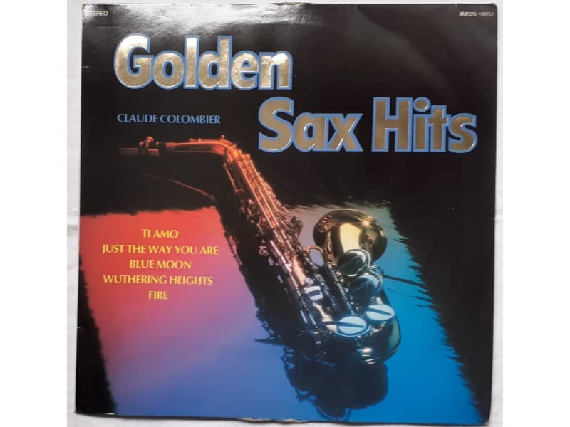 CLAUDE COLOMBIER — GOLDEN SAX HITS