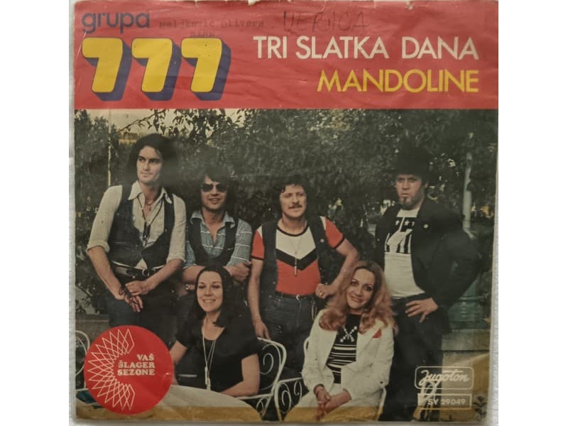 GRUPA 777 — TRI SLATKA DANA