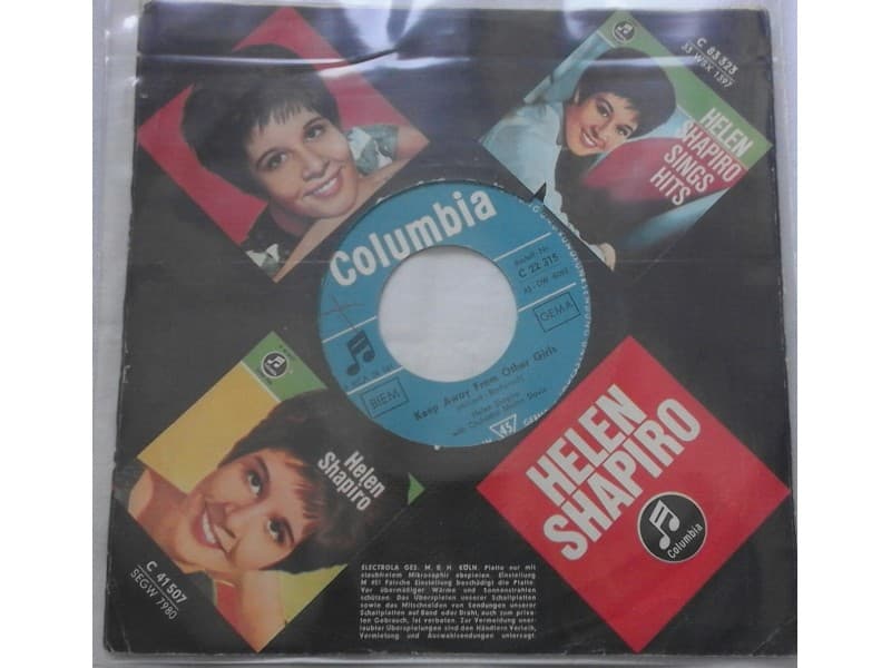 HELEN SHAPIRO — Keep away from others girls