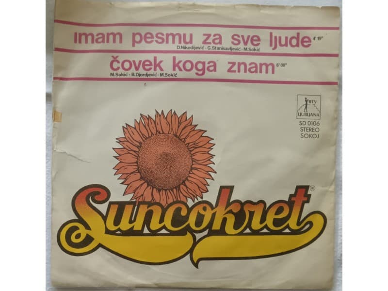SUNCOKRET — IMAM PESMU ZA SVE LJUDE