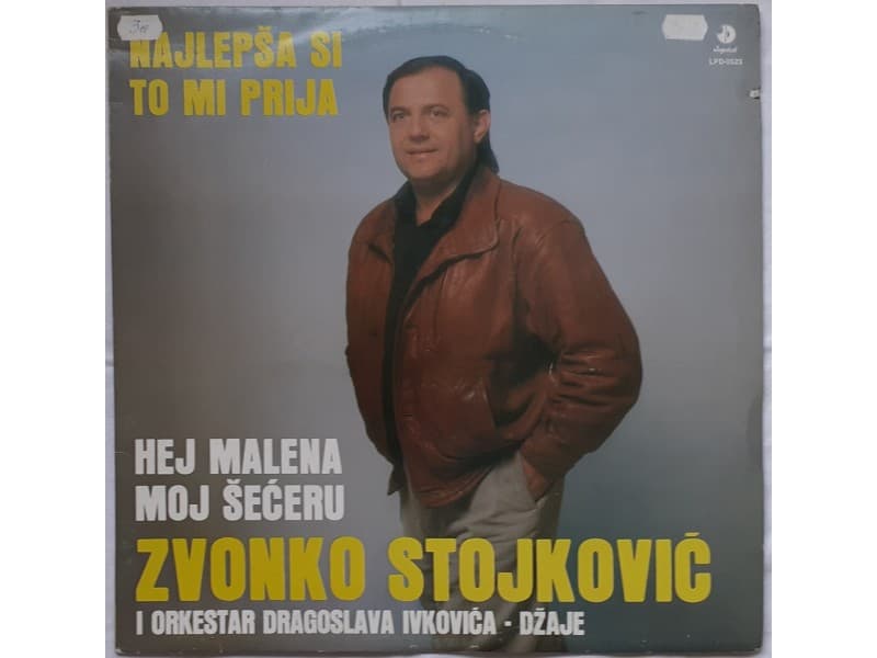 ZVONKO STOJKOVIC — Najlepsa si to mi prija (Mint)