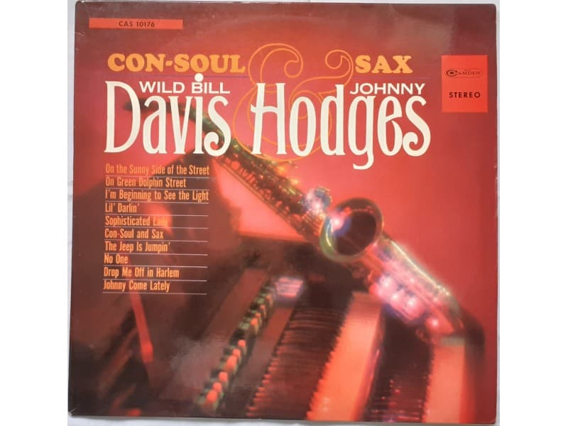 Wild Bill Davis & Johnny Hodges — Con-soul and sax