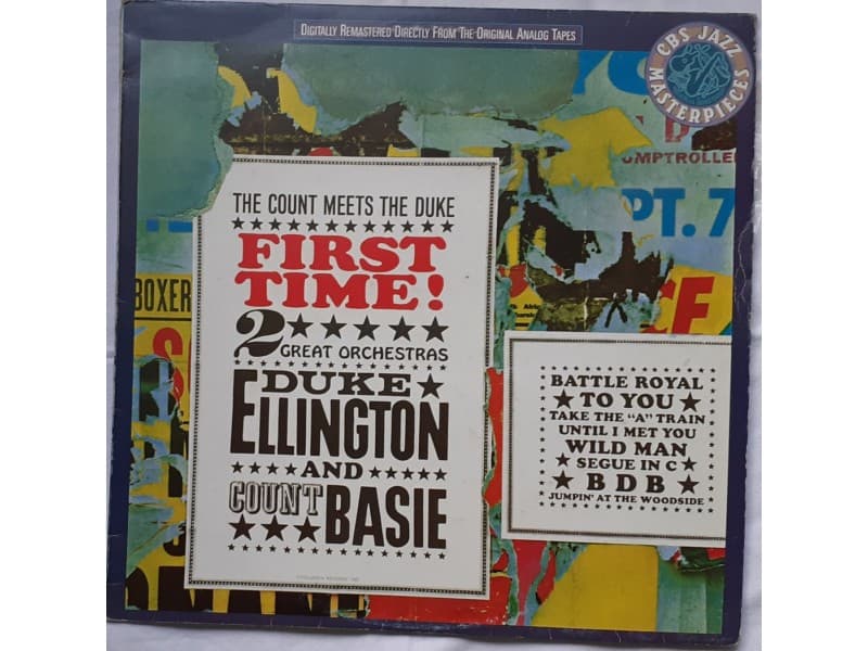DUKE ELLINGTON &;; COUNT BASIE — FIRST TIME!