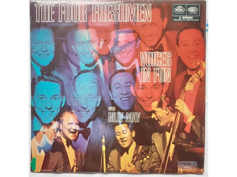 FOUR FRESHMEN & BILLY MAY — Voices in fun