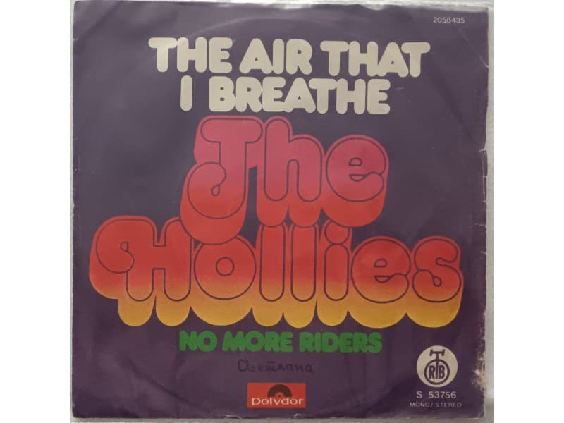 THE HOLLIES — THE AIR THAT I BREATHE