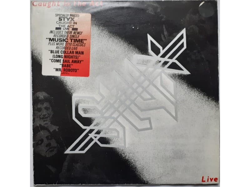 STYX — 2LP CAUGHT IN THE ACT LIVE