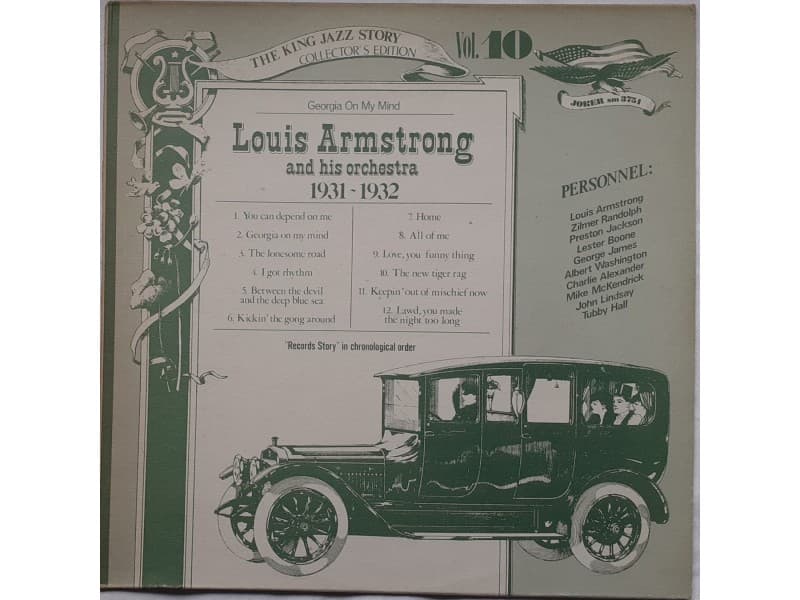 LOUIS ARMSTRONG &;; HIS ORCHESTRA — Vol. 10