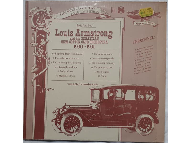 Louis Armstrong & his Sebastian new cotton orch.- Vol.8 — —