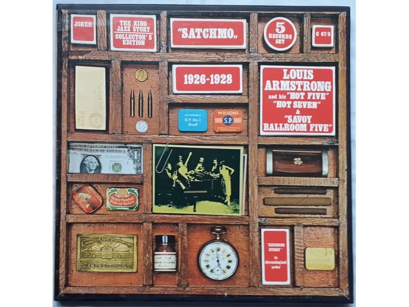 Louis Armstrong & Hot Five & Savoy...- 5LP Box Satchmo — —