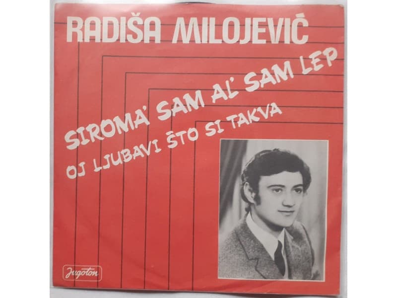 RADISA MILOJEVIC — SIROMA`SAM AL`SAM LEP