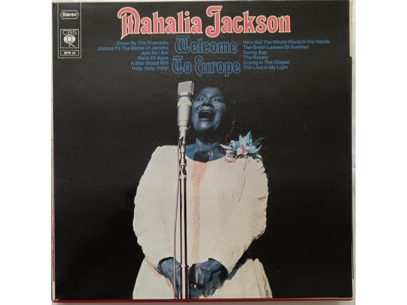 MAHALIA JACKSON — Welcome to Europe ( U.K.Press )
