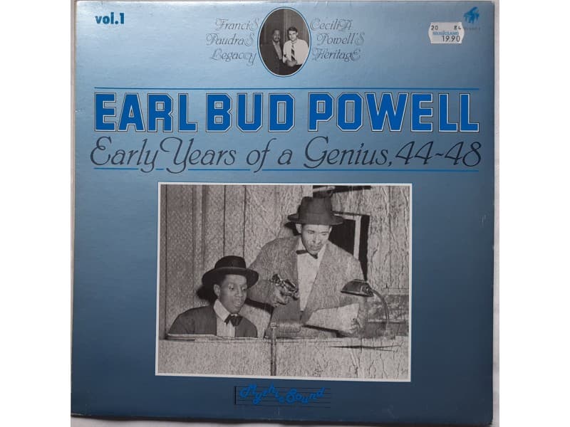 EARL BUD POWELL — Vol.1 Earl years of a genius