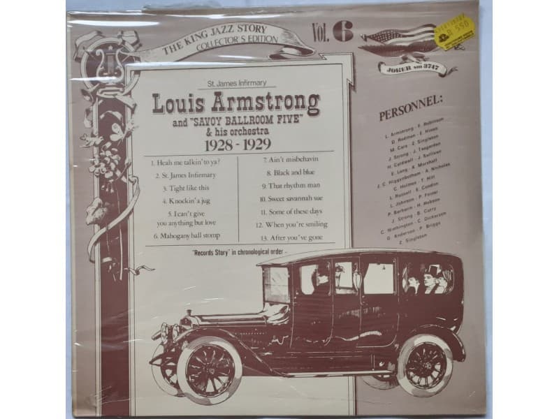 Louis Armstrong &;; Savoy Ballroom Five &;; his Orch.(Novo) — —