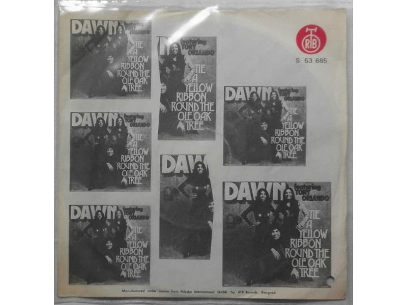DAWN — Tie a yellow ribbon round the ole oak tree