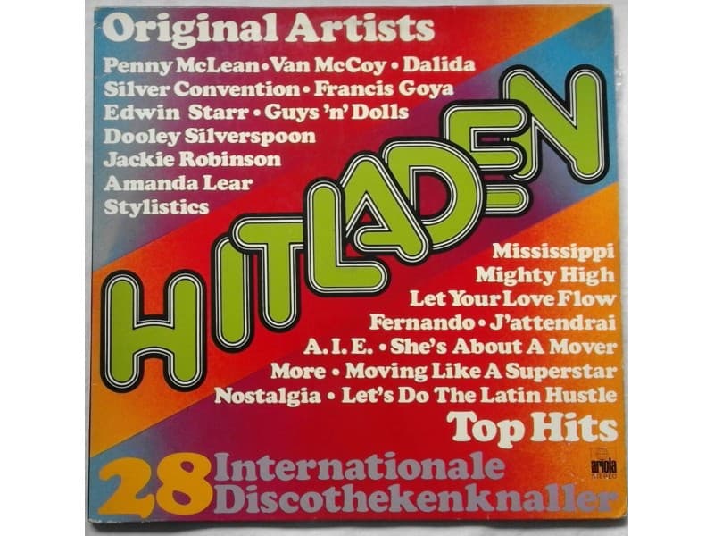 VARIOUS — 2LP Hitladen - 8 Internationale Disco...