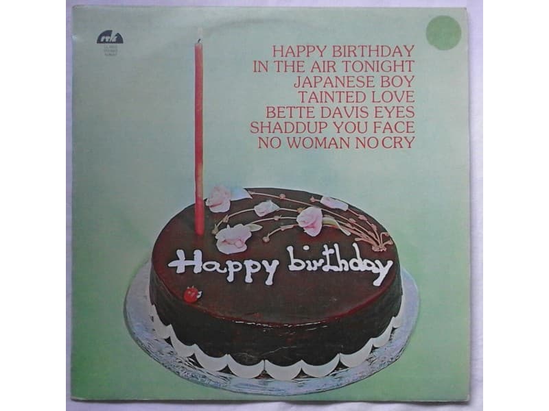 UNKNOWN ARTIST — HAPPY BIRTHDAY
