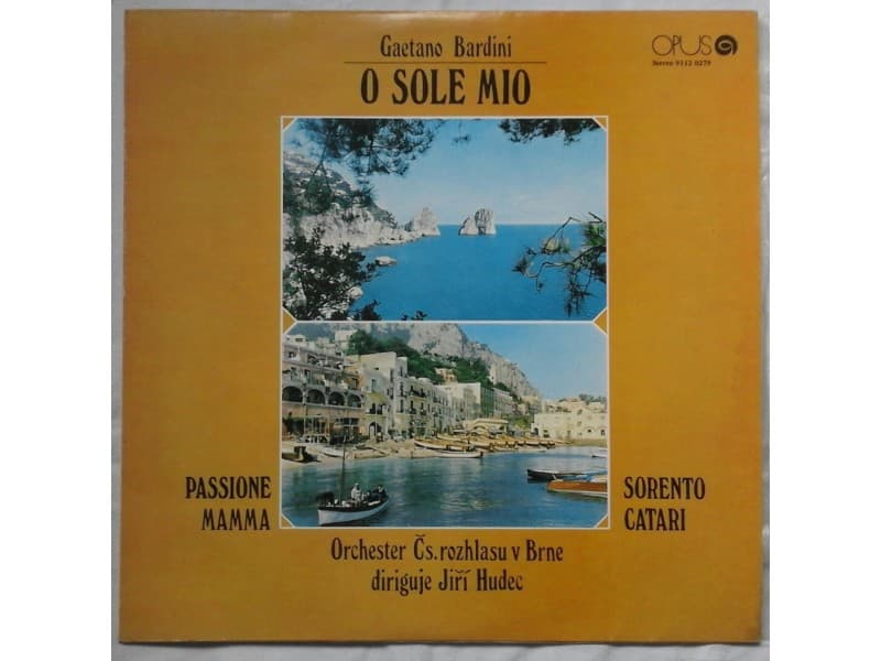 GAETANO BARDINI — O SOLE MIO
