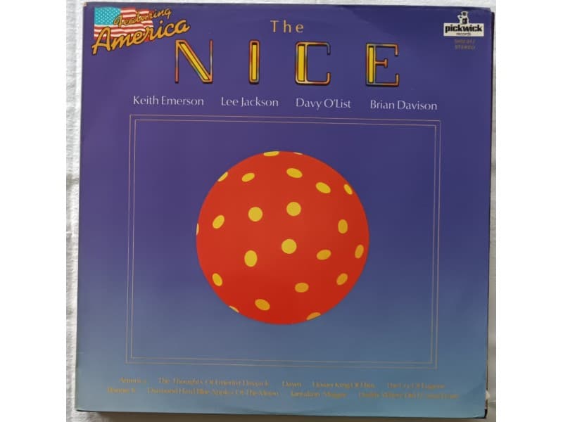 THE NICE — THE NICE ( U.K. Press !!! )
