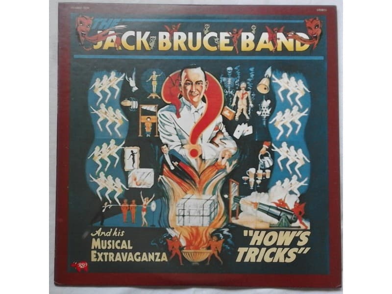 JACK BRUCE BAND — How`s tricks (Japan Press)