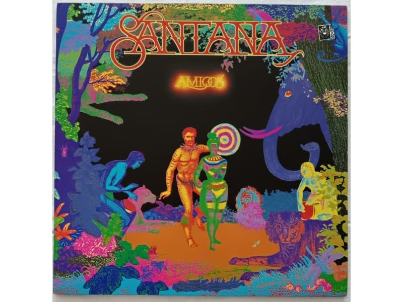 SANTANA — AMIGOS ( Japan Press !!! )