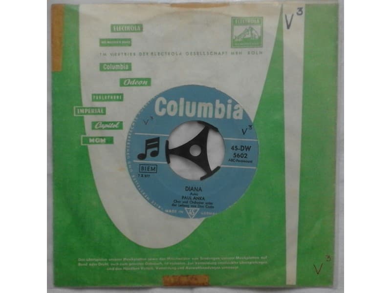 PAUL ANKA — DIANA