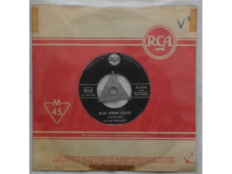 ELVIS PRESLEY — BLUE SUEDE SHOES