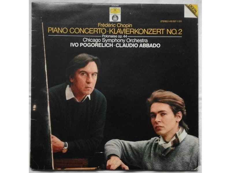 Ivo Pogorelich,Claudio Abbado — Chopin piano concerto