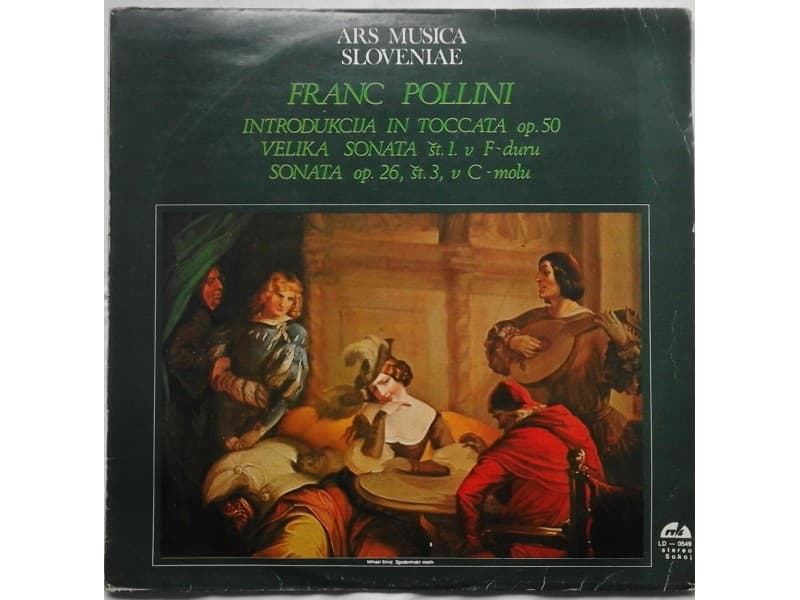 Franc Pollini — Introdukcija in toccata / Velika sonata