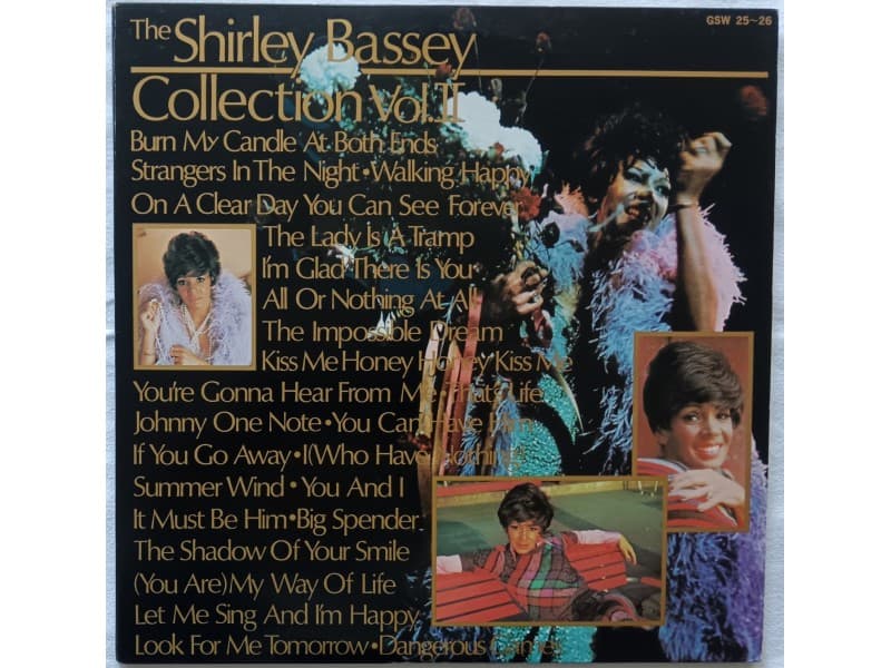 SHIRLEY BASSEY — 2LP Collection Vol.2 (Japan Press)