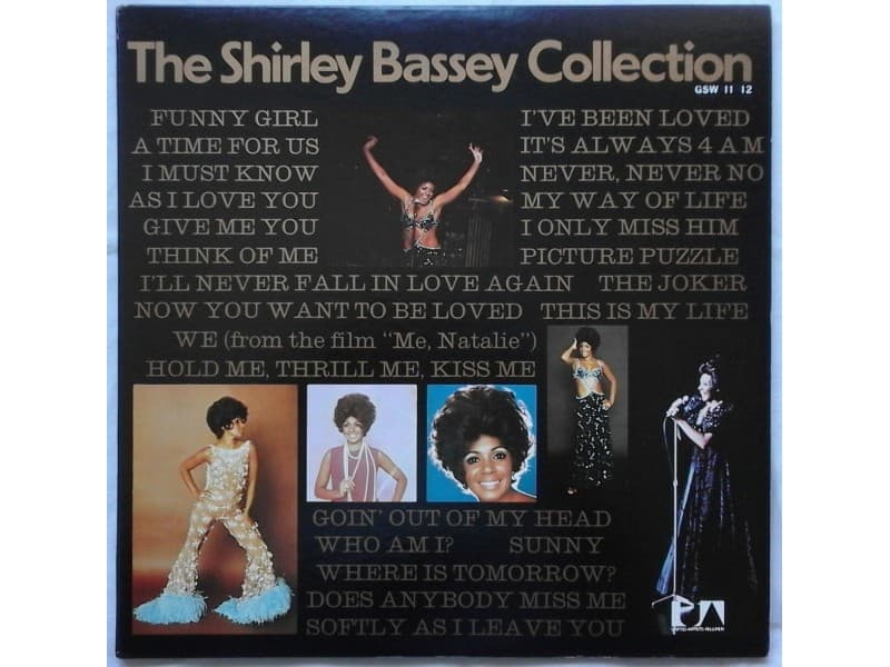 SHIRLEY BASSEY — 2LP COLLECTION (Japan Press)
