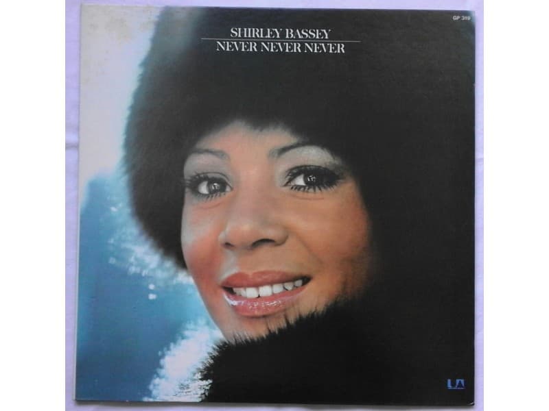 SHIRLEY BASSEY — Never, Never Never (Japan Press)