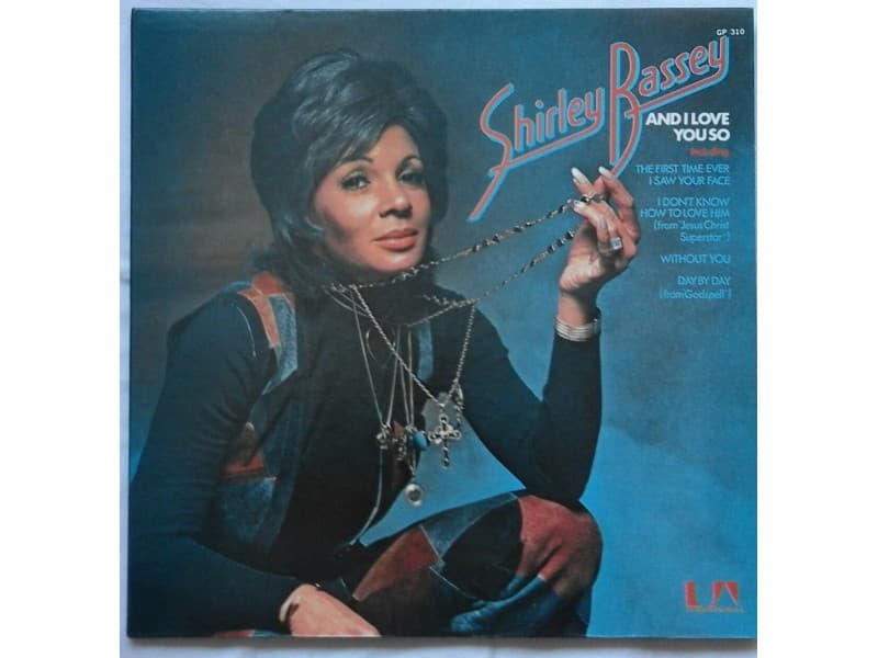 SHIRLEY BASSEY — And i love you so (Japan Press)