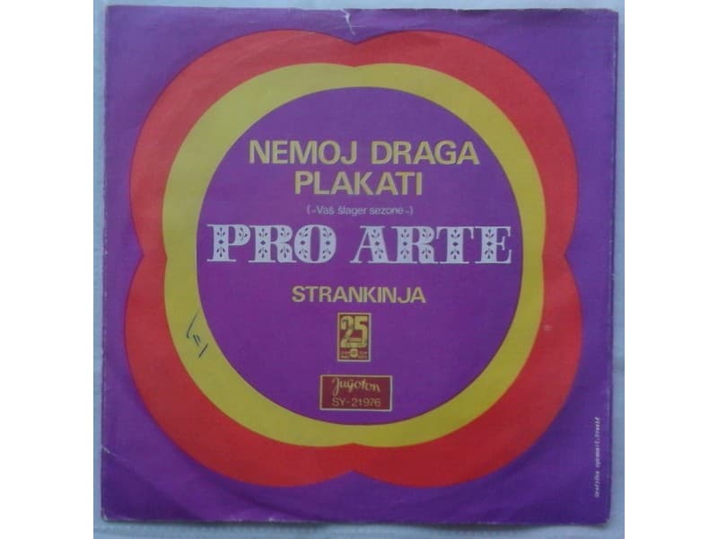PRO ARTE — NEMOJ DRAGA PLAKATI