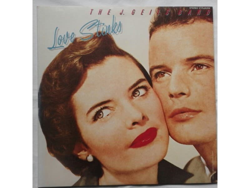 The J. GEILS BAND — LOVE STINKS (Japan Press)