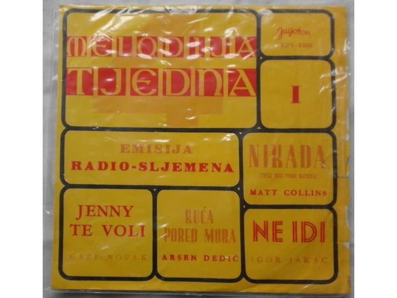 VARIOUS — MELODIJA TJEDNA 1