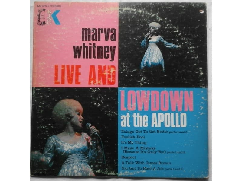 MARVA WHITNEY — Live and lowdown at the Apollo