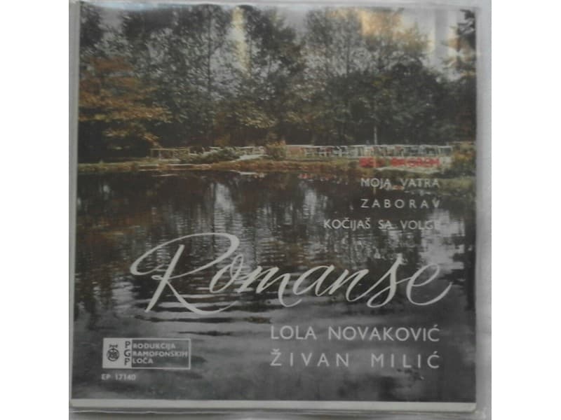 LOLA NOVAKOVIC / ZIVAN MILIC — ROMANSE