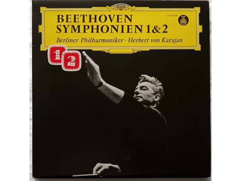 Berlin Philharmonic,Karajan-Beethoven Symphony 1/2 — —