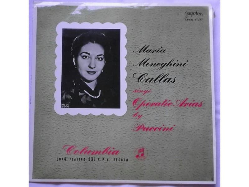 Maria Callas — Maria Meneghini Callas sings arias Pucci