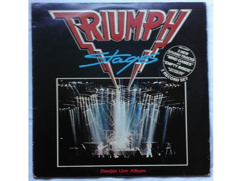 TRIUMPH — 2LP STAGES LIVE